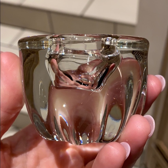 Crystal Candle Holders - 2 sets of 2 - Picture 3 of 10